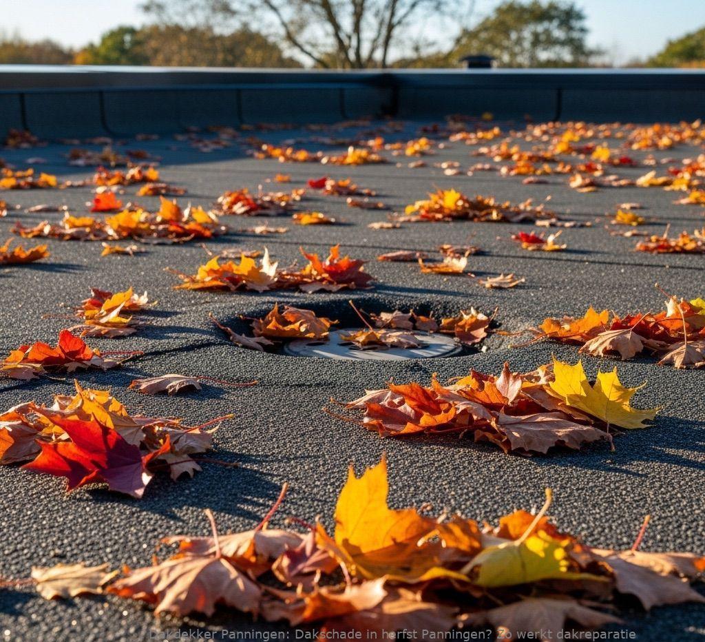 Dakschade In Herfst Panningen