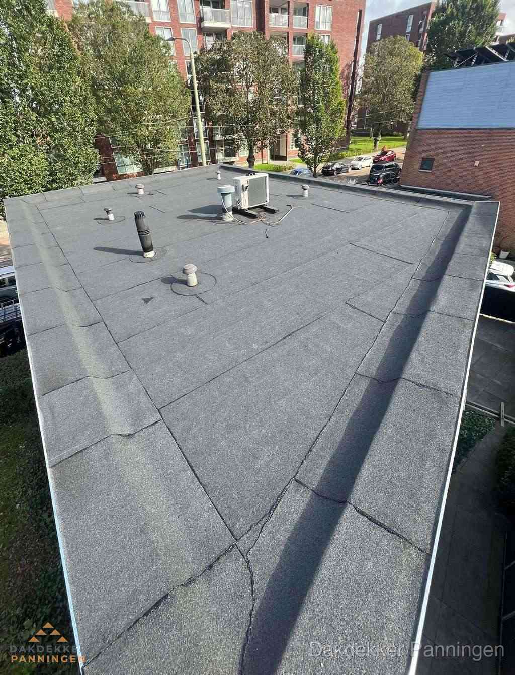 Panningen Plat Dak Repareren